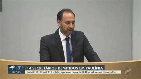 Prefeitura De Paulínia Publica Exonerações De Secretários E Servidores Comissionados Campinas