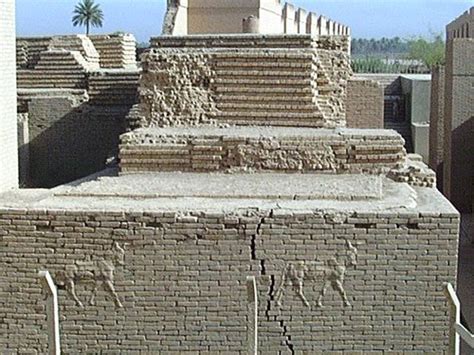 Babil Iraq Original Palace Walls These Are Original Wal Flickr