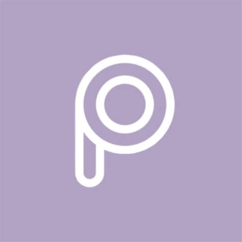 Purple PicsArt icon | App icon purple, Purple wallpaper iphone, Purple app logo