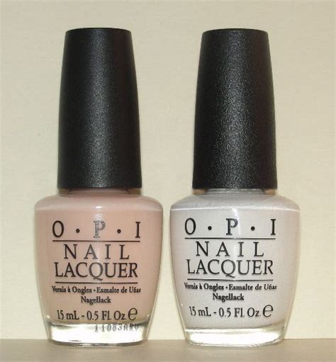 Opi Perfect Pink And White French Manicure Opi Bubble Bath Opi Alpine