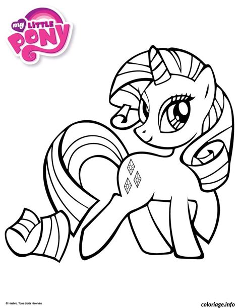 Coloriage My Little Poney 14 Dessin