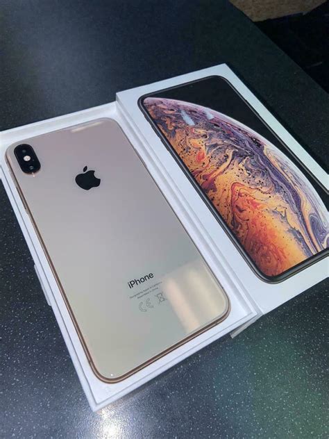 Apple Iphone Xs Max 64gb Gold Unlocked Boxed Mint In