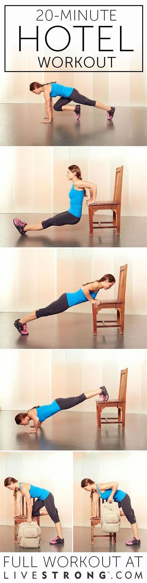 The 20 Minute Hotel Room Workout 10 Moves You Ca Fitinspiration
