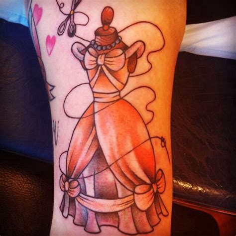 Cinderella Tattoo Cinderella Tattoo Disney Tattoos Sewing Tattoos