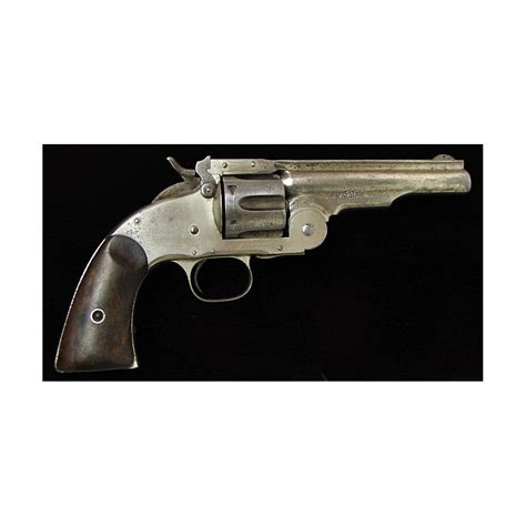 Smith And Wesson 1st Model Schofield 45 Caliber Revolver Gun Is Wells