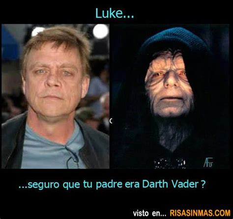 ¡luke Yo Si Soy Tu Padre Padre Star Wars Divertido Darth Vader