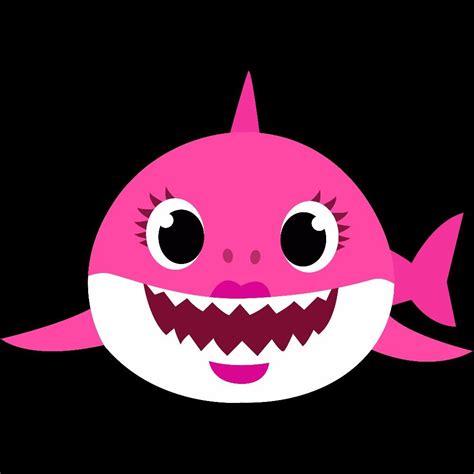 A Pink And White Shark With Big Eyes