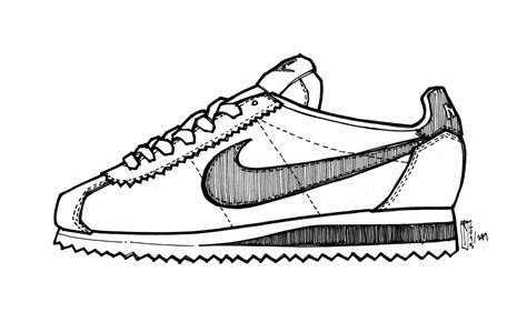 Dibujos De Zapatos Nike