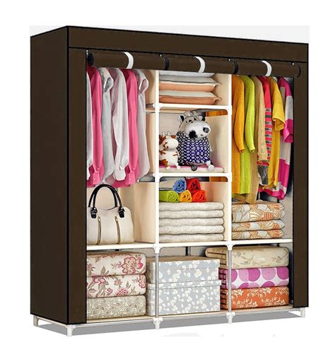 Fancy And Portable Collapsible Foldable Wardrobe Closet Portable