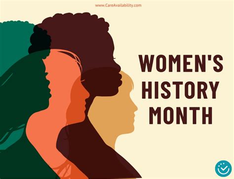 Womens History Month March 2023 Care Availability