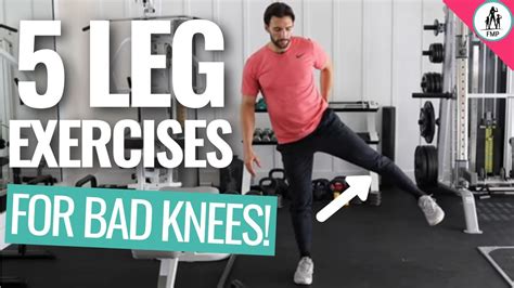 5 Leg Exercises For Arthritic Knees And Bad Knees Youtube
