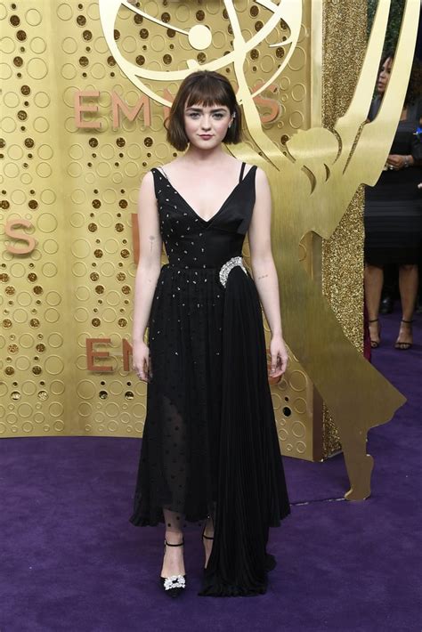 Maisie Williams At The 2019 Emmys Game Of Thrones Cast At The 2019