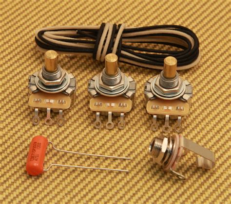 A standard fender precision bass wiring kit with only the best parts. Bass Wiring Kits