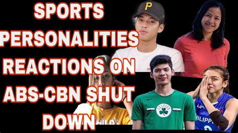 Athletes Reaction On Abs Cbn Shutdown Youtube