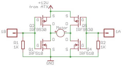 N And P Channel Mosfet Pairs For H Bridge General Electronics