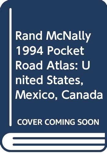 Rand Mcnally 1994 Pocket Road Atlas United States Mexico Canada By