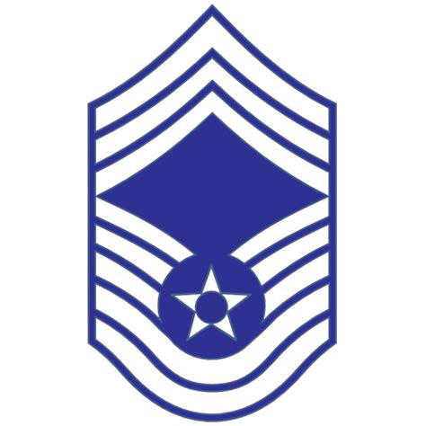 Air Force Rank E 9 Chief Master Sergeant Sticker