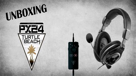 UNBOXING PX24 TURTLE BEACH PT BR YouTube