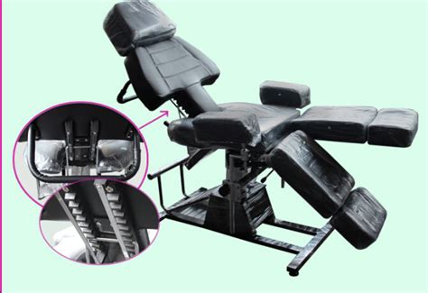 Hydraulic Massage Tattoo Bed Black Colour Tattoo Warehouse Ltd