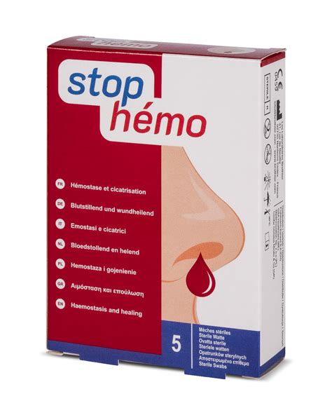 Tampony Na Krwawienia Z Nosa Stop Hemo Nazatokipl