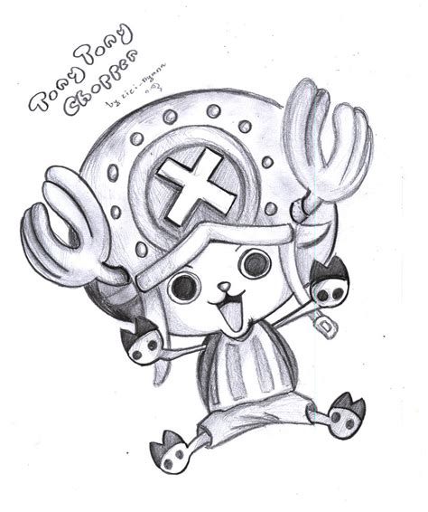 Tony Tony Chopper By Zizinyan On Deviantart