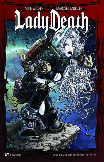 Lady Death Boundless Comics 24g On Core Comics