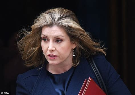Penny Mordaunt Attacks Philip Hammond Over Defence Budget Daily Mail