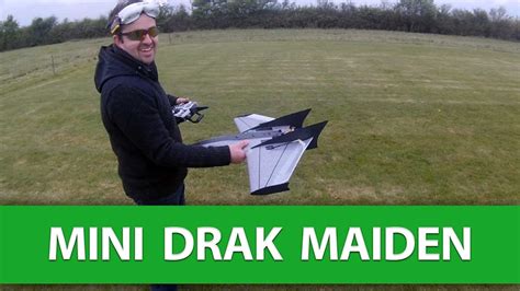 Ritewing Mini Drak Andrews Maiden Flight Youtube