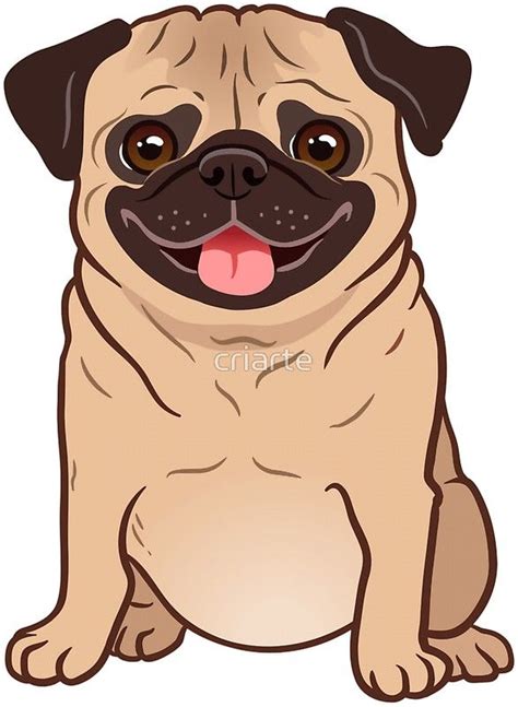 Cute Pug Drawing Draw Pug Kawaii Hub Kids Cartoon Dekorisori