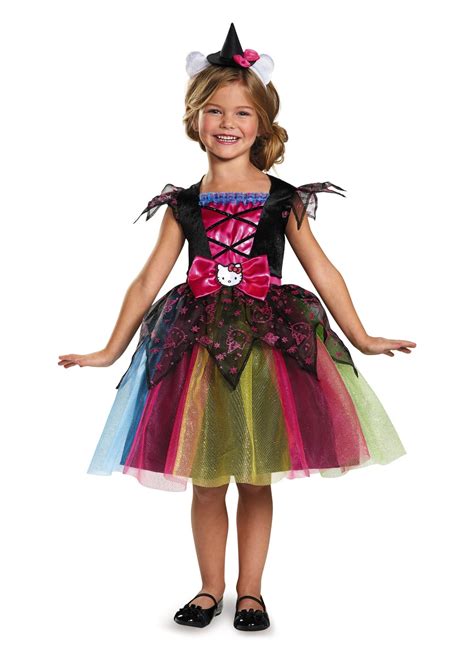 Girls Hello Kitty Witch Costume Witch Costumes