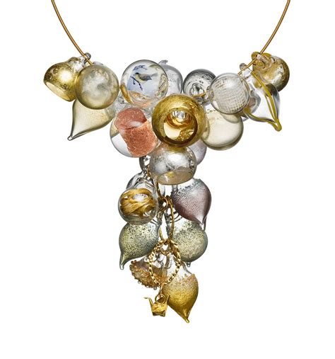 Art glass bubble jewelry Made of pirex by melissa schmidt - Melissa Schmidt Contemporary glass ...