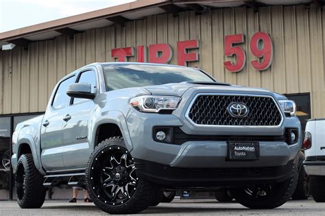 2019 Toyota Tacoma Grey Fuel Off Road Lethal D567 Wheel Front