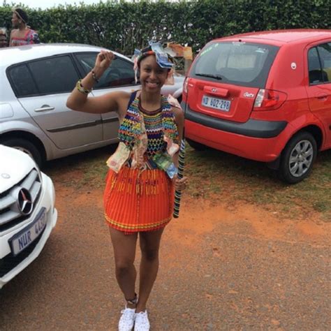 Minnie Dlaminis Traditional Becomes A Woman At A Zulu Womanhood