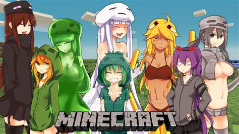Minecraft Anime Wallpaper By Nekomanhd On Deviantart