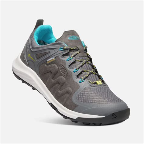 Keen Womens Explore Waterproof Grey Lauries Shoes