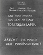 Alemania Brecht die Macht der Manipulateure! (Helke Sander, 1968 ...