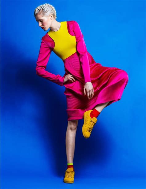 Color Block On Behance Colorful Fashion Photography Pop Art Fashion