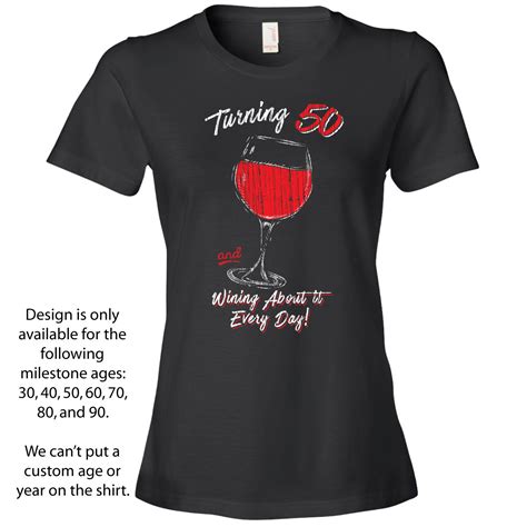 For many folks, enjoying a happy 40th birthday marks a milestone in their lives. 50th Birthday Shirt for Her 50th Birthday Shirts for Women