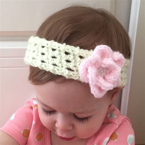 Knit Baby Headband Newborn Baby Headband Toddler And Girls Headband