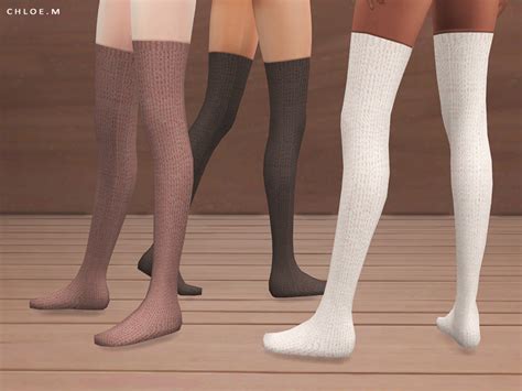 The Sims Resource Chloem Knitted Socks