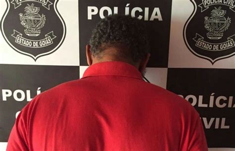 G Homem é preso suspeito de estuprar a filha de anos em Joviânia GO notícias em Goiás