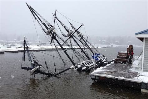 Californias Pirate Ship Booze Cruise Sank Due To Snow Eater