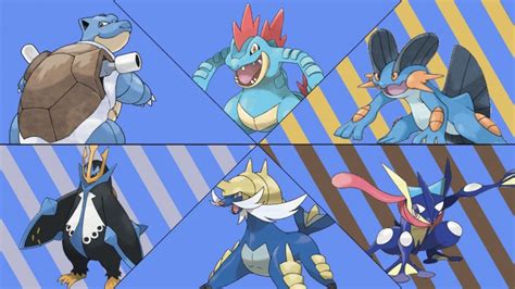 Free Download Water Type Pokemon Trainers By Saintnaruto 1024x576 For