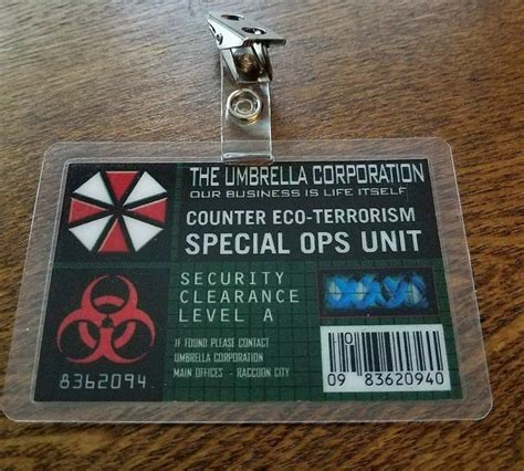 CADASTRO Umbrella Corporation Resident Evil Resident Evil Game