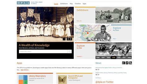 The Digital Public Library Of America Opens Its Doors Mit Technology