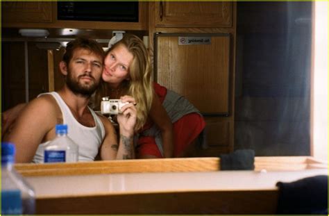 Alex Pettyfer Snaps Selfies At Work With Wifey Toni Garrn Photo
