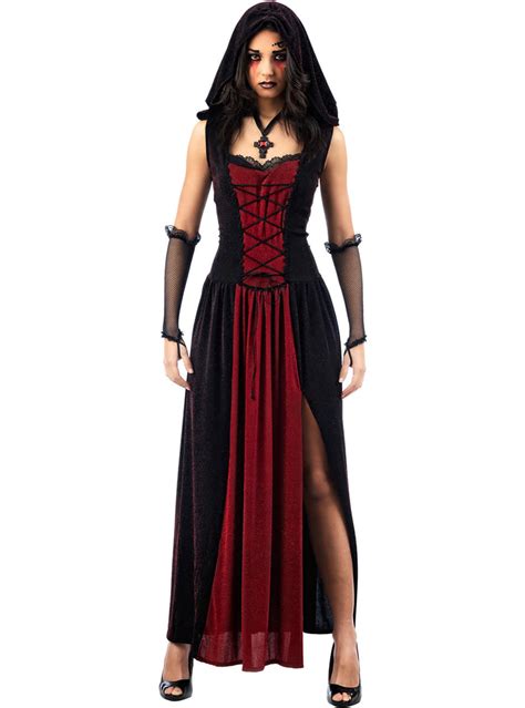 Hooded Gothic Costume For Women Express Delivery Funidelia