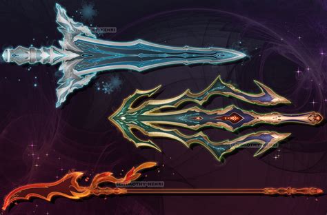 Closed Weapon Adoptable Set 016 By Timothy Henri On Deviantart