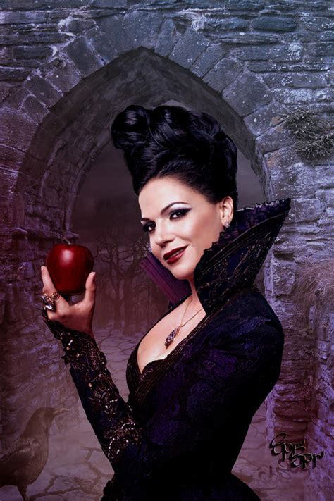 The Evil Queen From Once Upon A Time By Sprsprsdigitalart On Deviantart