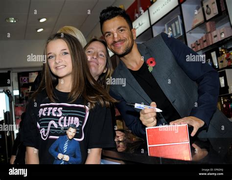 Peter Andre Promotes His Perfume And Greets Fans At The Perfume Shop In